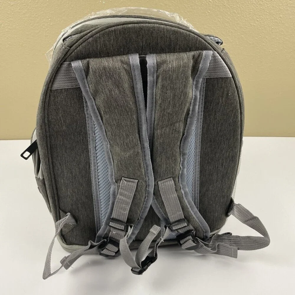 Cawypety Pet Carrier Backpack for Cats & Small Dogs Outdoor Travel Vented Dome